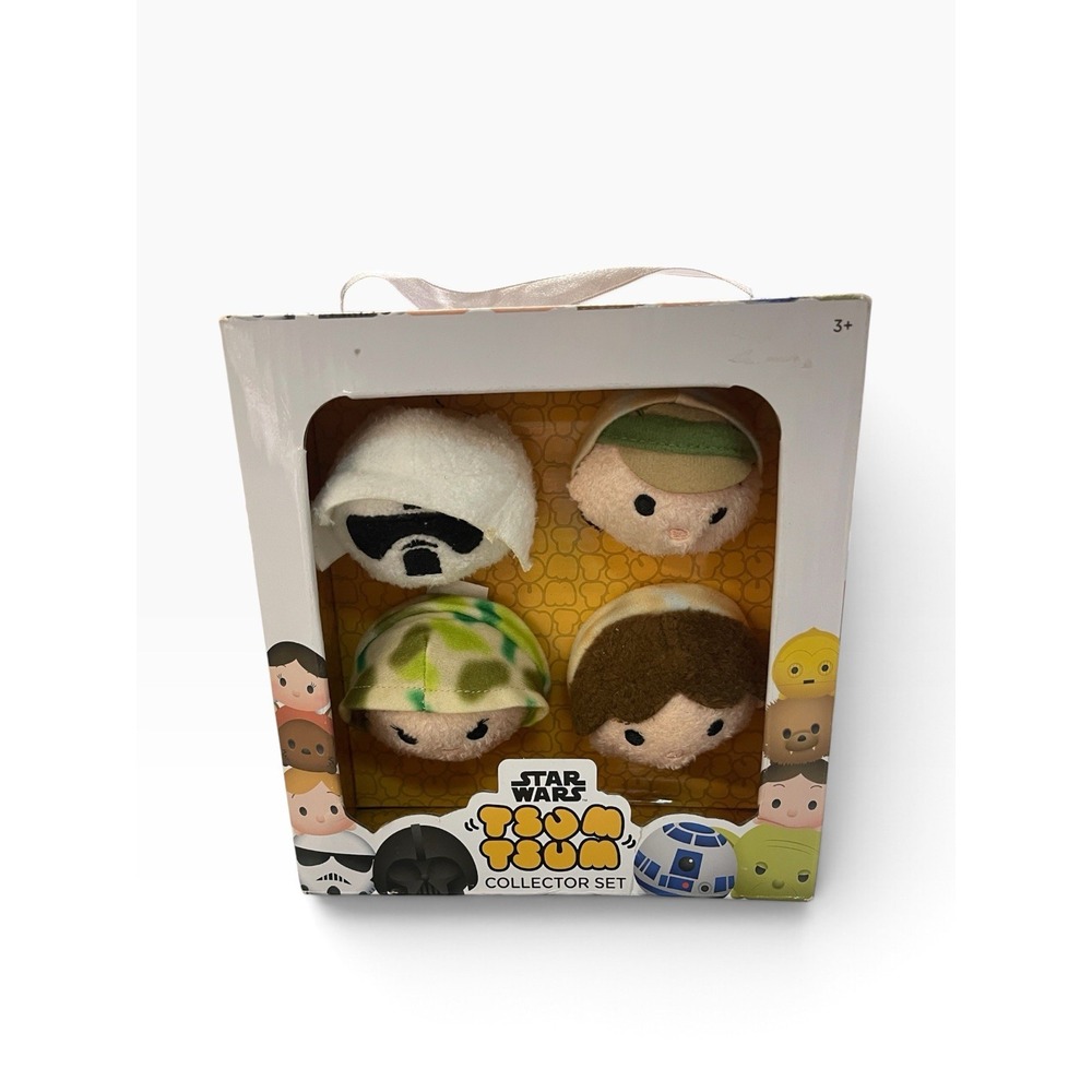 Star Wars Tsum Tsum Collector Set New Rare Disney Luke Leia Han Stormtrooper
